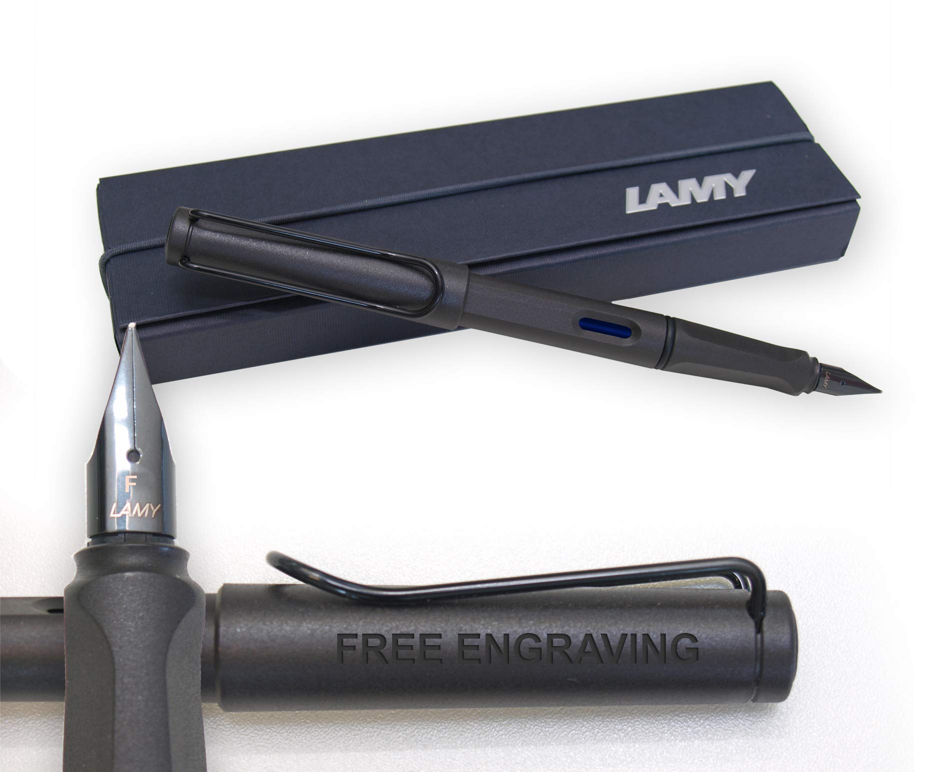 Amazon.co.jp: LAMY (ラミー) サファリ 万年筆 細字 チャコールマット